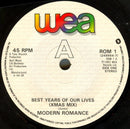 Modern Romance : Best Years Of Our Lives (Special Xmas Party Mix) (7", Single)