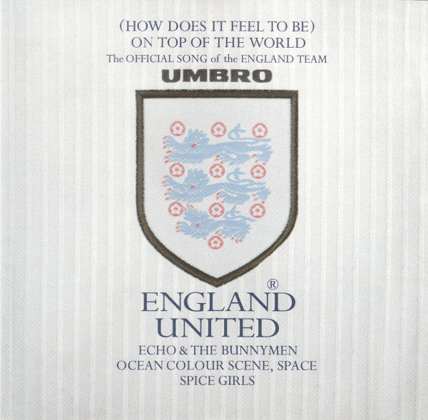 England United : (How Does It Feel To Be) On Top Of The World (CD, Single)