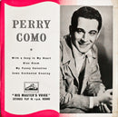 Perry Como : With A Song In My Heart (7", EP)