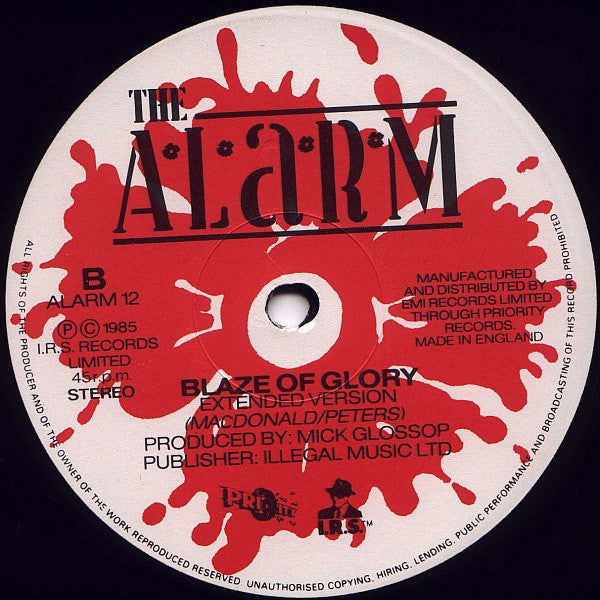 The Alarm : Absolute Reality (12", Single)