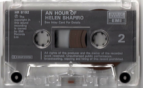 Helen Shapiro : An Hour Of Helen Shapiro (Cass, Comp)