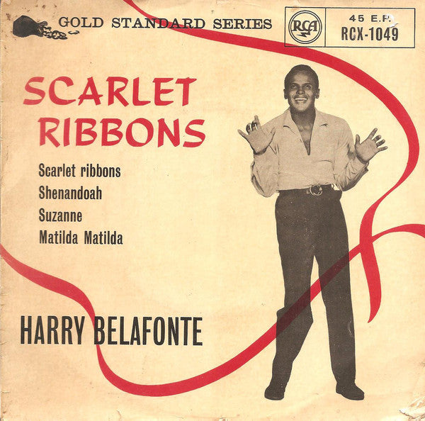Harry Belafonte : Scarlet Ribbons (7", EP)