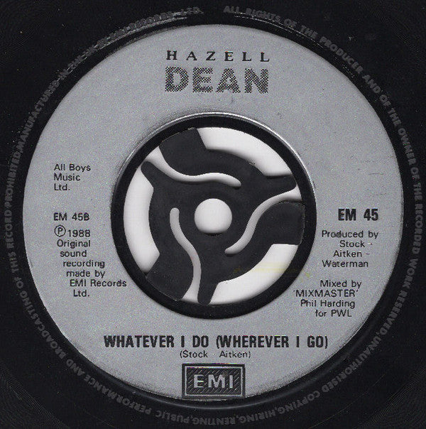 Hazell Dean : Who's Leaving Who (7", Single, Inj)