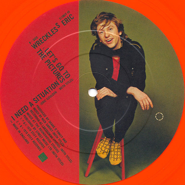 Wreckless Eric : Hit And Miss Judy (12", Ora)