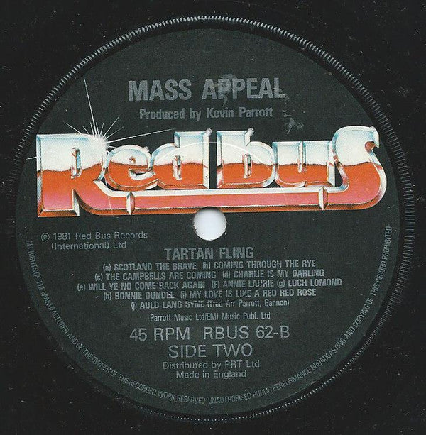 Mass Appeal : Stars On 39-45 (7", Single)