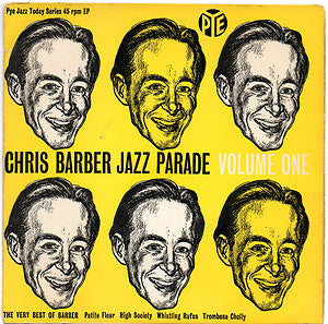 Chris Barber's Jazz Band : Chris Barber Jazz Parade - Vol. 1 (7", EP, RE)