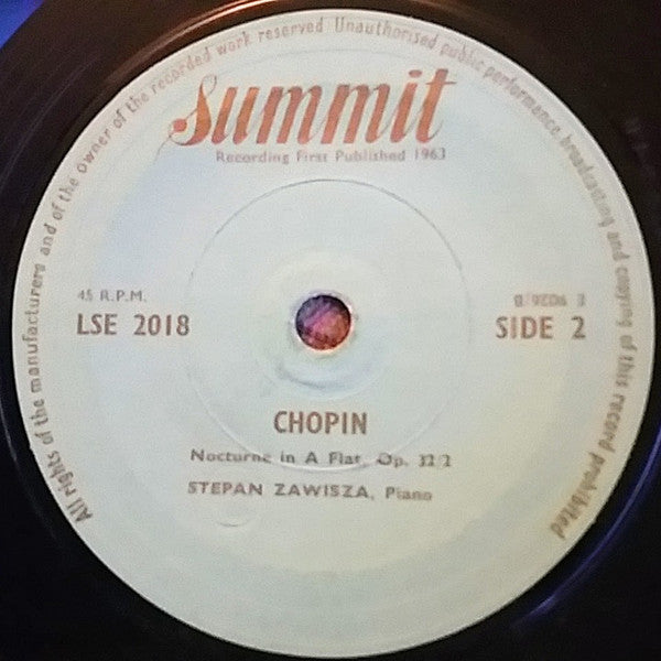 Stepan Zawisza : Chopin Nocturnes (7", EP)
