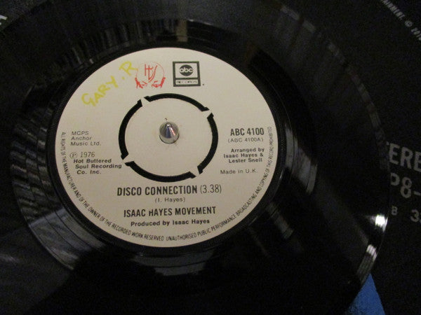 Isaac Hayes Movement : Disco Connection / St. Thomas Square (7", Pus)