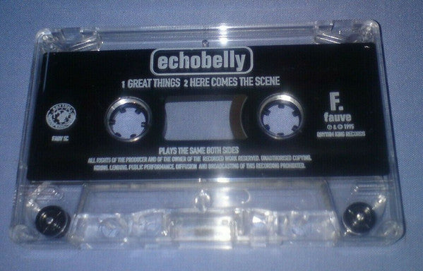 Echobelly : Great Things (Cass, Single)