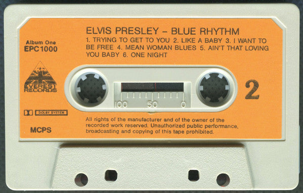 Elvis Presley : Blue Rhythms (Cass, Comp, Dol)