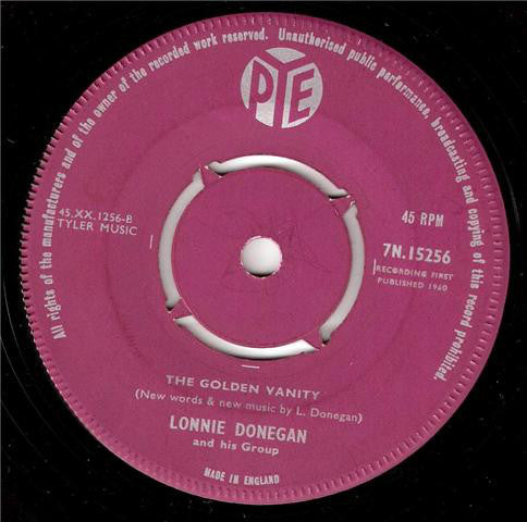 Lonnie Donegan's Skiffle Group : My Old Man's A Dustman (7", Single, Pus)