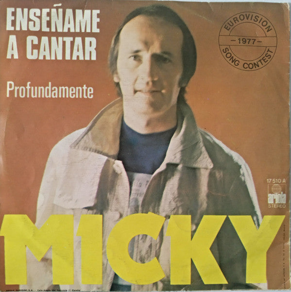 Micky (3) : Enseñame A Cantar (7", Single)