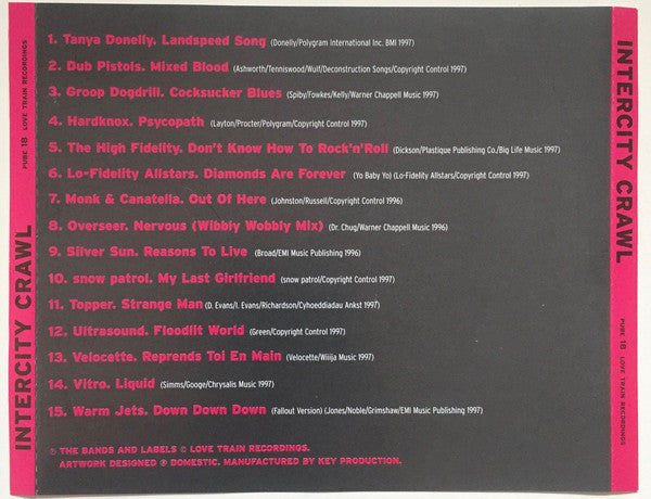 Various : Intercity Crawl 97 (CD, Comp, red)