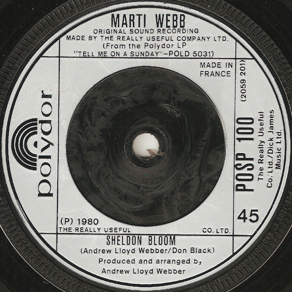 Marti Webb : Take That Look Off Your Face (7", Single, Sil)