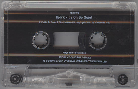 Björk : It's Oh So Quiet (Cass, Single)