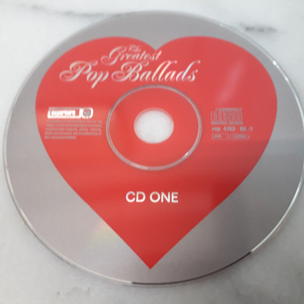 Various : The Greatest Pop Ballads (2xCD, Album, Comp, RM)