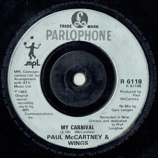 Paul McCartney : Spies Like Us (7", Single, Sil)
