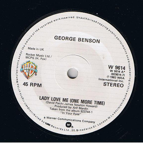George Benson : Lady Love Me (One More Time) (7")