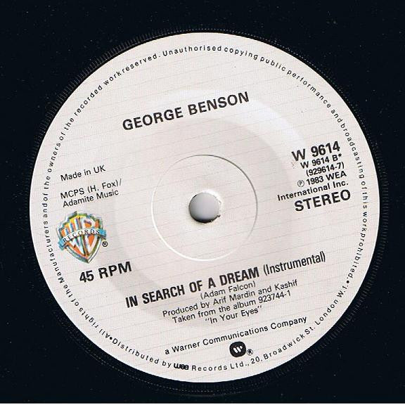 George Benson : Lady Love Me (One More Time) (7")