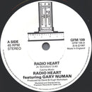 Radio Heart Featuring Gary Numan : Radio Heart (7", Single, Bla)