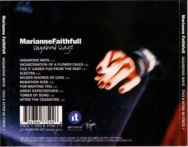 Marianne Faithfull : Vagabond Ways (CD, Album)