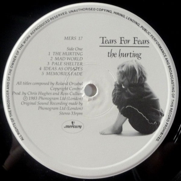 Tears For Fears : The Hurting (LP, Album)