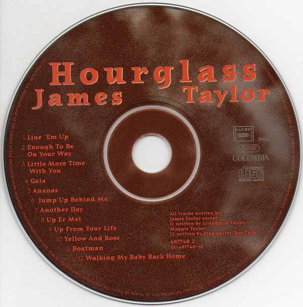 James Taylor (2) : Hourglass (CD, Album)