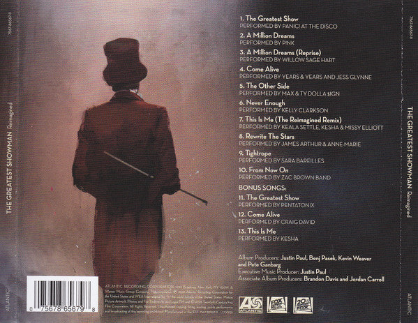 Various : The Greatest Showman Reimagined (CD, Album)