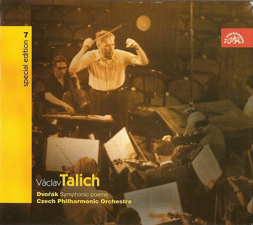 Václav Talich, Antonín Dvořák, The Czech Philharmonic Orchestra : Symphonic Poems (CD, Comp, Mono, RE, RM, Sli)