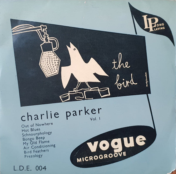 Charlie Parker : Vol. 1 (10", Comp, Mono, RP)