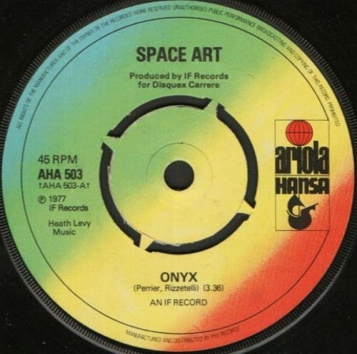 Space Art (2) : Onyx (7", Single, 4-P)