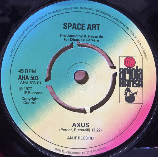 Space Art (2) : Onyx (7", Single, 4-P)