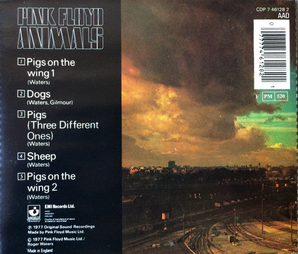 Pink Floyd : Animals (CD, Album, RE)