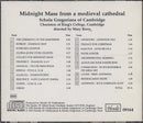 The Schola Gregoriana Of Cambridge, The Choristers Of King's College, Mary Berry : Midnight Mass From A Medieval Cathedral (CD, Album)