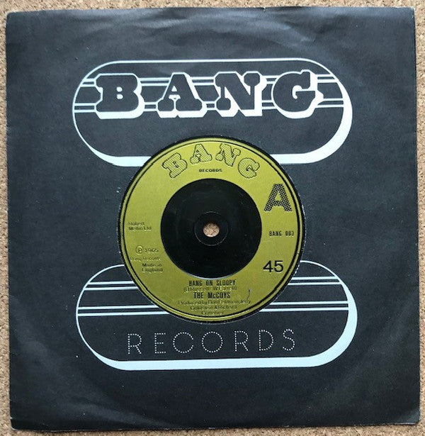 The McCoys : Hang On Sloopy (7", Gol)