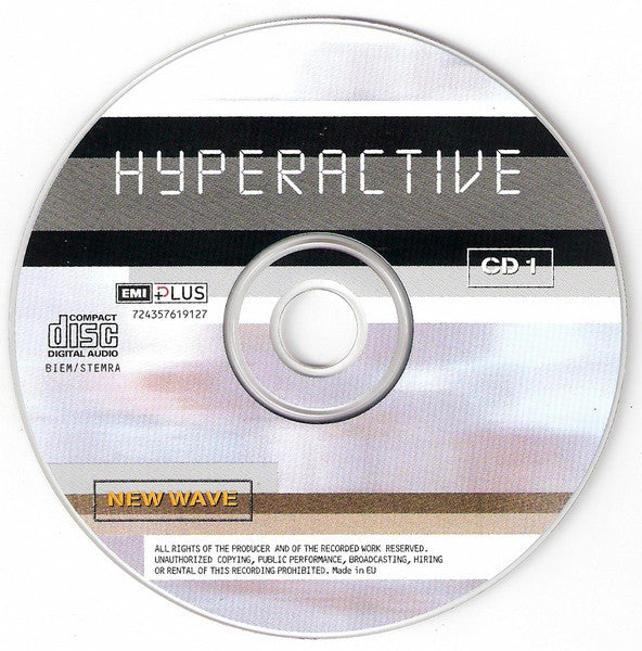 Various : New Wave - Hyperactive (2xCD, Comp)