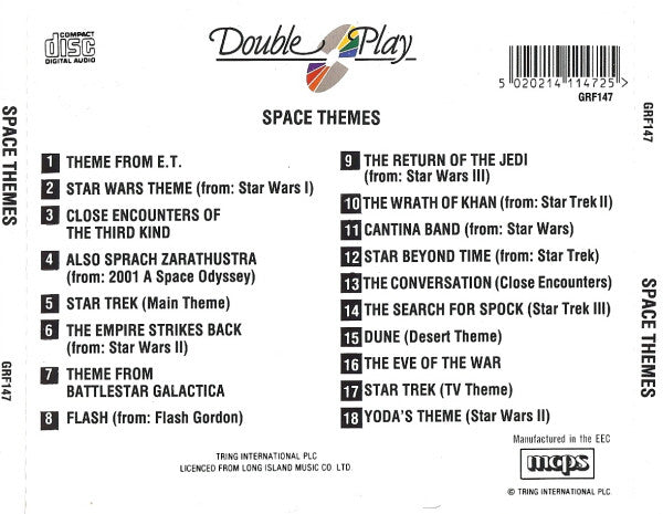 Various : Space Themes (CD, Comp)