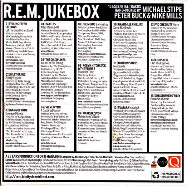 Various : R.E.M. Jukebox (CD, Comp)