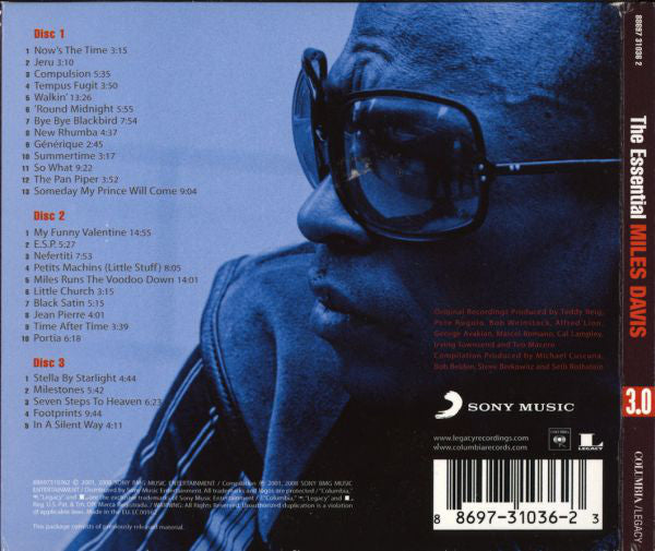 Miles Davis : The Essential Miles Davis (3xCD, Comp, RE)