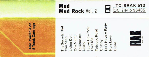 Mud : Mud Rock Vol. 2 (Cass, Album, Dol)