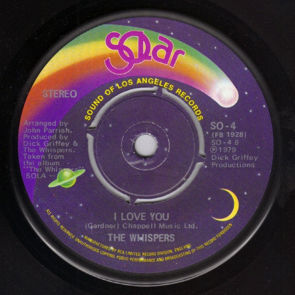 The Whispers : Lady  (7")