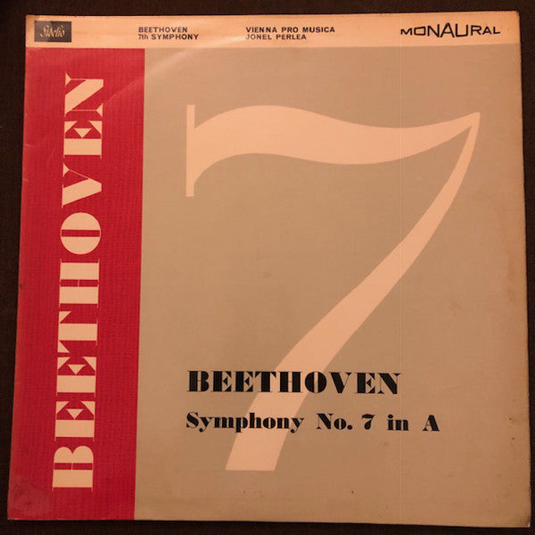 Ludwig van Beethoven – Vienna Pro Musica Orchestra, Jonel Perlea : Symphony No. 7 In A (LP, Mono, RP)