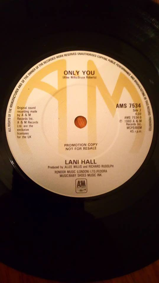 Lani Hall : I Don't Want You To Go (7", Promo)