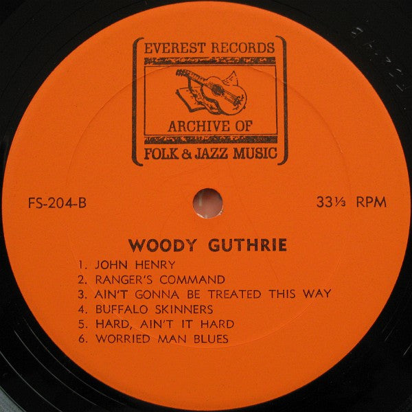Woody Guthrie : Woody Guthrie (LP, Comp, RE)