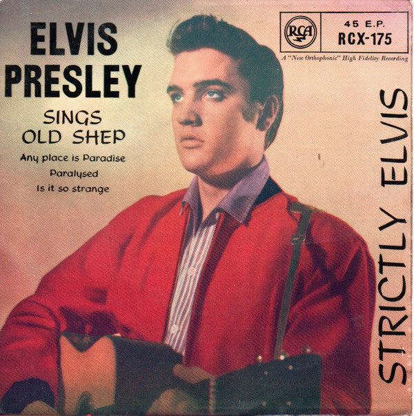 Elvis Presley : Strictly Elvis (7", EP, RE, 4 P)