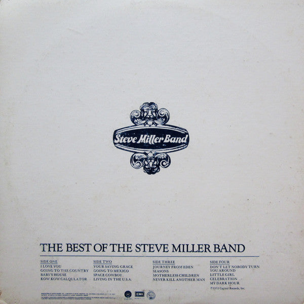 Steve Miller Band : Anthology (2xLP, Comp, Win)