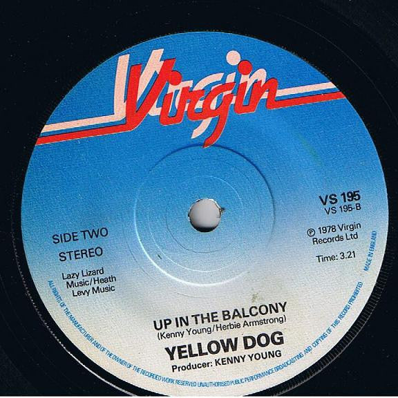 Yellow Dog : Just One More Night (7", Single)