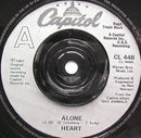 Heart : Alone (7", Single, Sil)