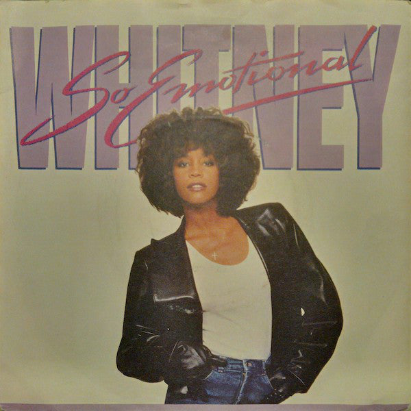 Whitney Houston : So Emotional (7", Single, Nic)