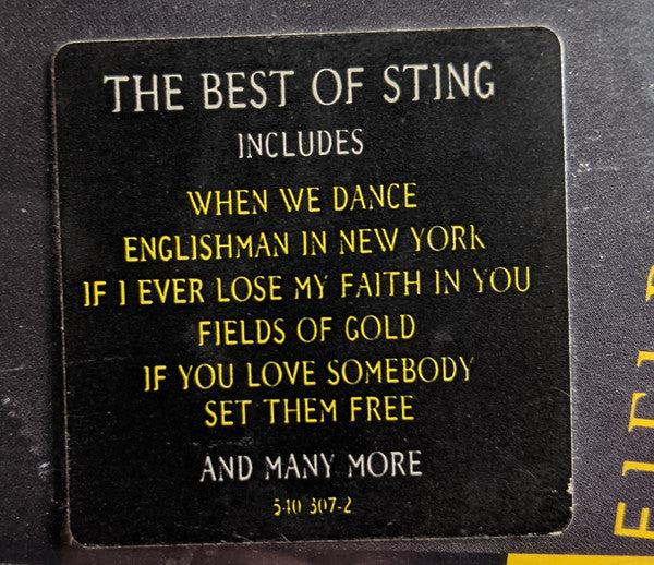 Sting : Fields Of Gold (The Best Of Sting 1984 - 1994) (CD, Comp, RM)